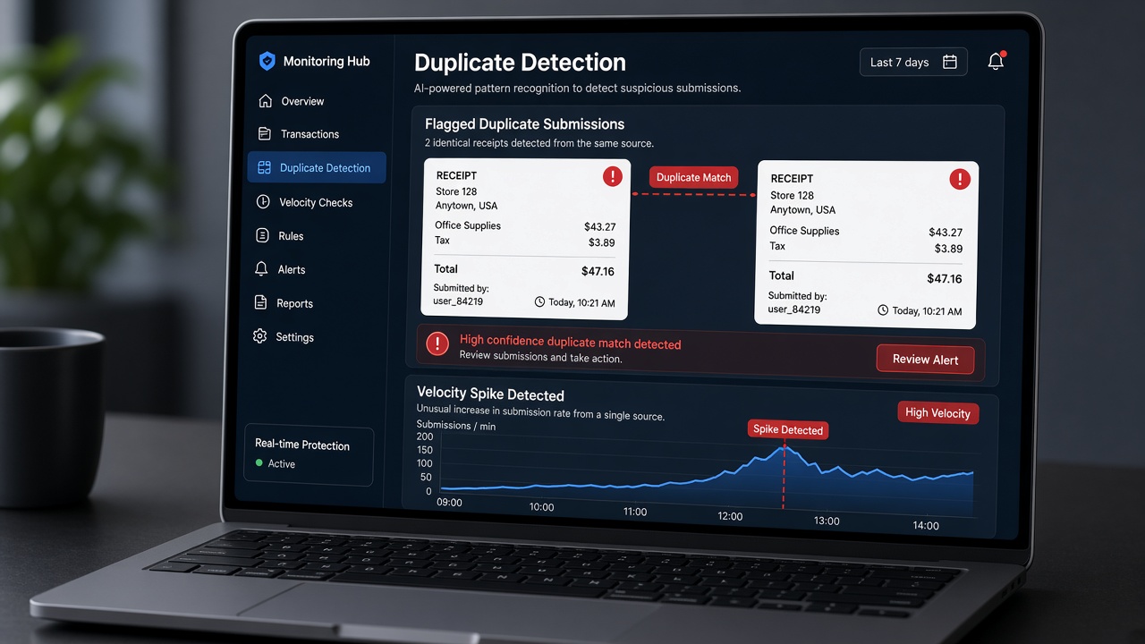 Detect step visual